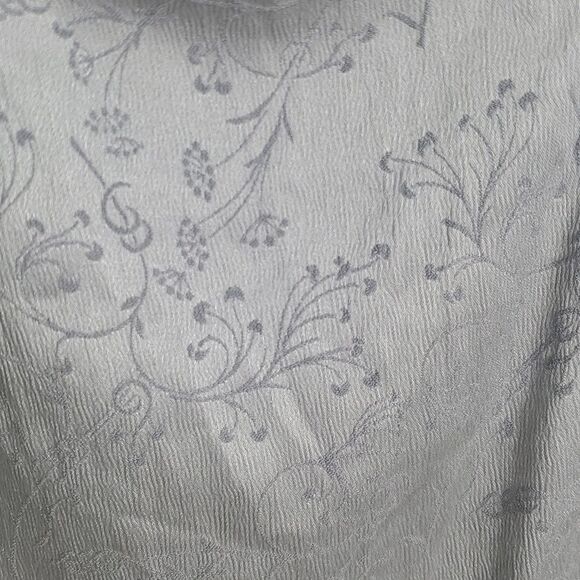 Vintage Express Silver Strapless Dress - Size 2 - Picture 5 of 7